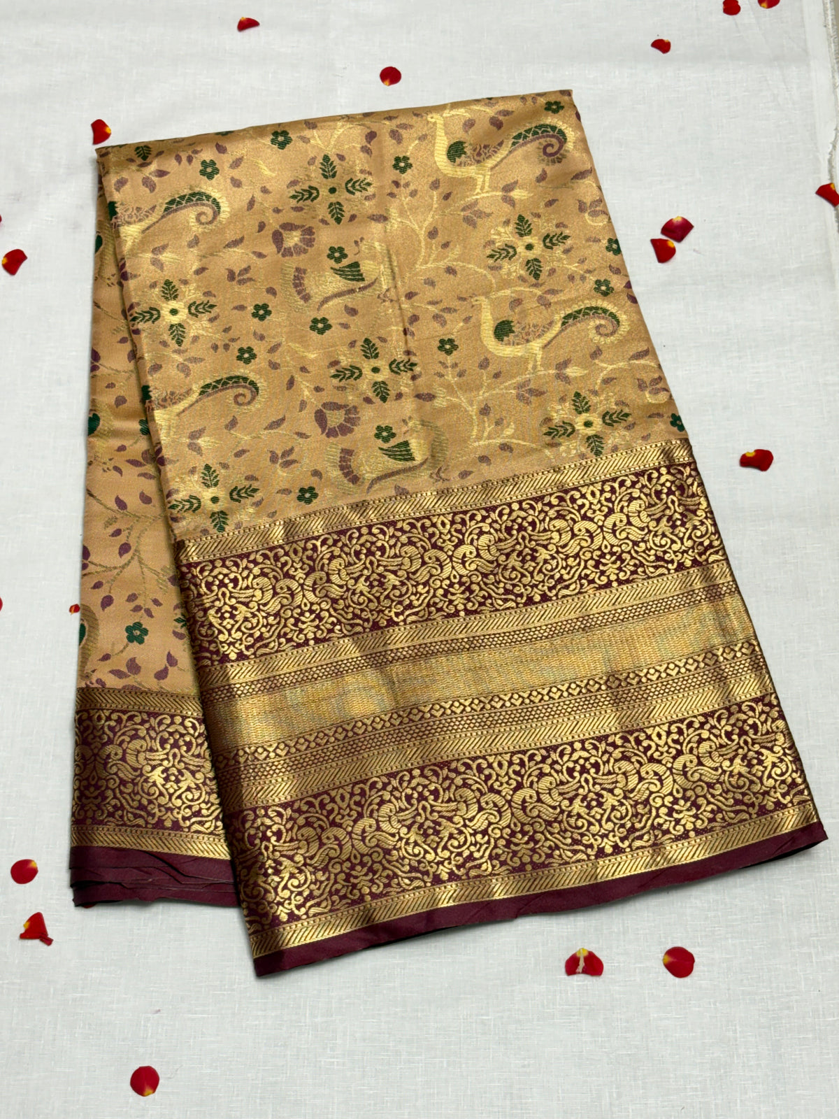 Semi Kanjivaram Pattu Saree