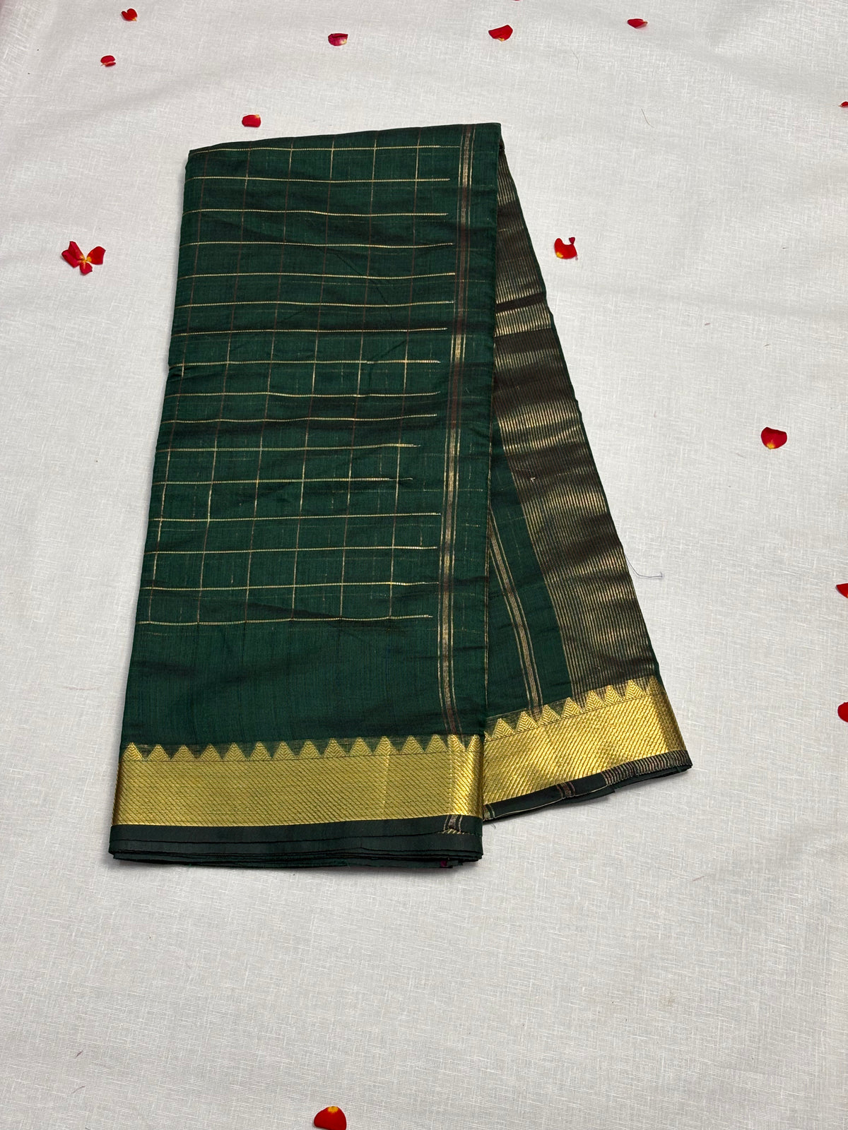 Semi Mangalagiri Cotton Saree