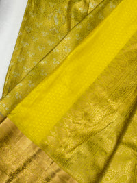 Semi Dharmavaram Pattu Saree — Pastel Collection view 2