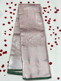 Semi Dharmavaram Pattu Saree — Pastel Collection view 1
