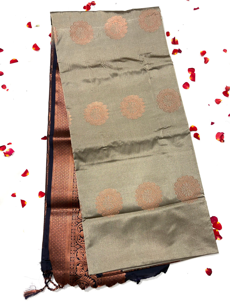 Semi Uppada Pattu Saree - View 1