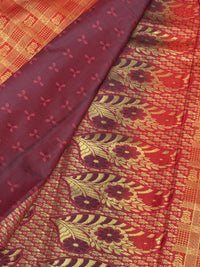 Dharmavaram Imitation Pattu Saree view 2