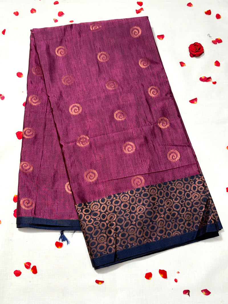 Semi Uppada Pattu Saree - View 1