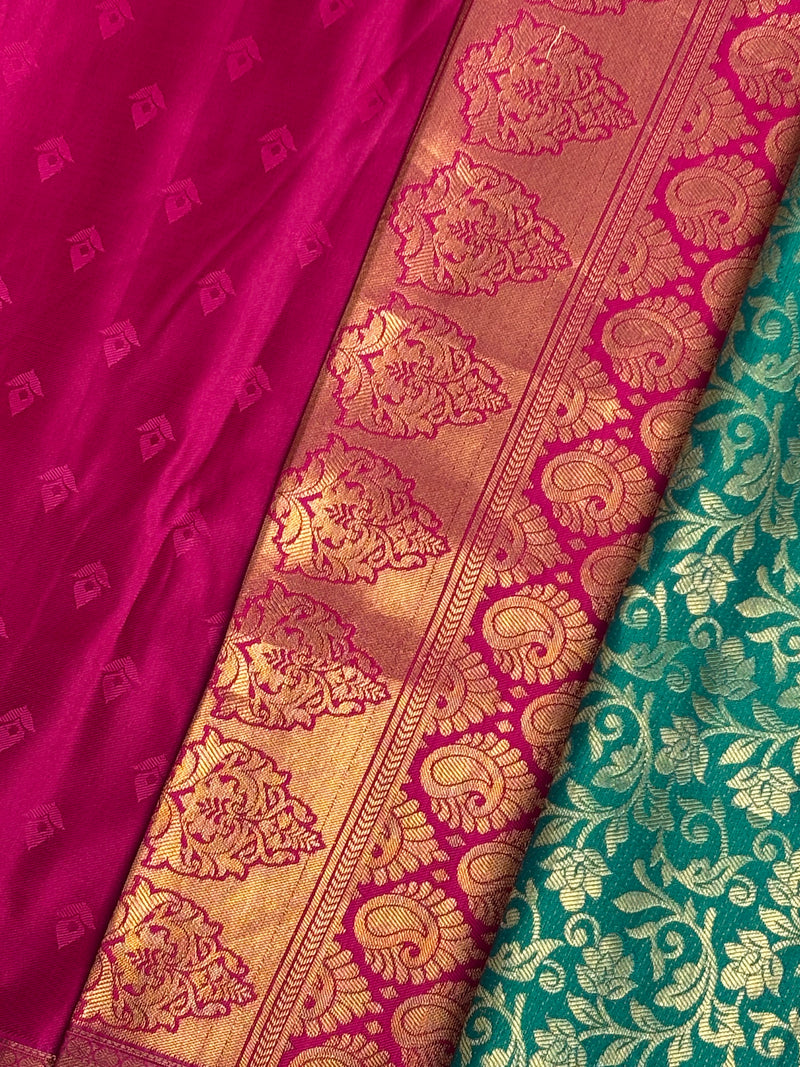 Dharmavaram Imitation Pattu Saree - View 2