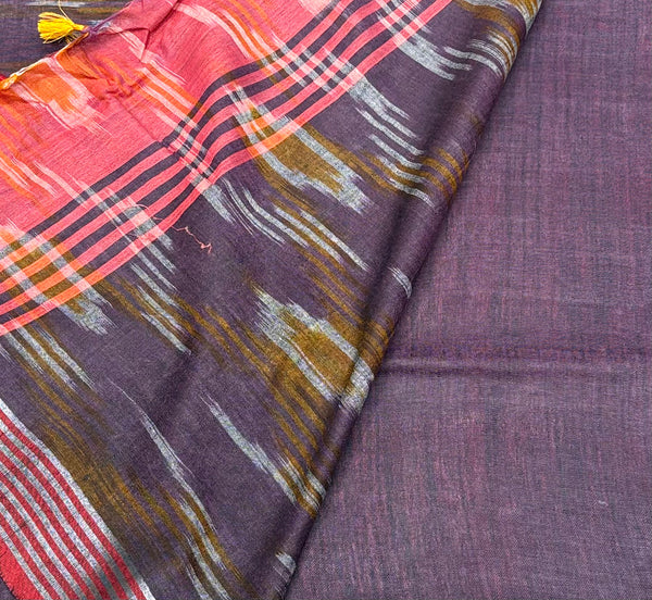 Linen Cotton Saree