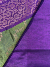 Semi Uppada Pattu Saree view 2