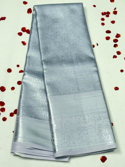Semi Dharmavaram Pattu Saree — Pastel Collection