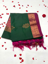 Semi Uppada Pattu Saree view 1