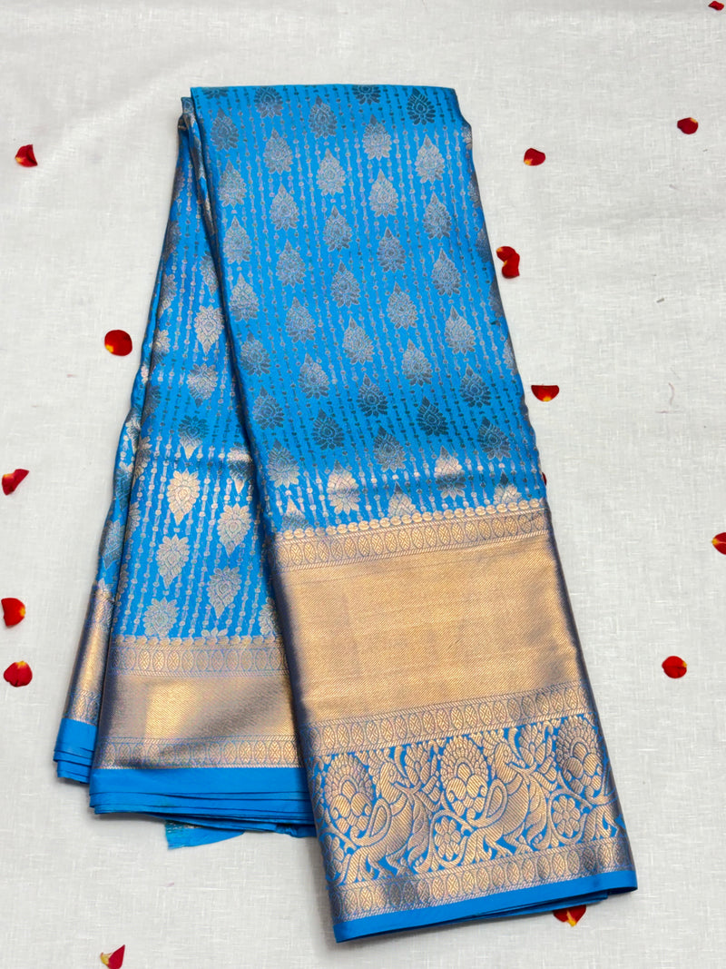 Dharmavaram Imitation Pattu Saree - View 1
