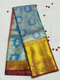Dharmavaram Imitation Pattu Saree view 1