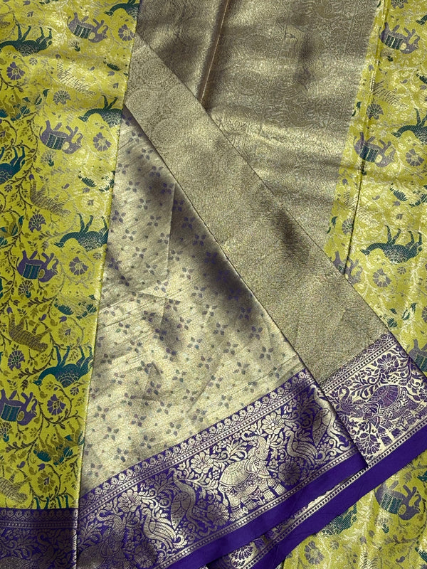 Semi Kanjivaram Pattu Saree