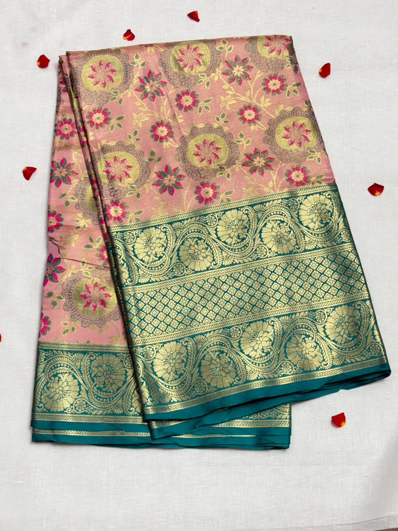 Semi Kanjivaram Pattu Saree - View 1