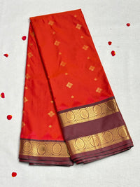 Dharmavaram Imitation Pattu Saree view 1