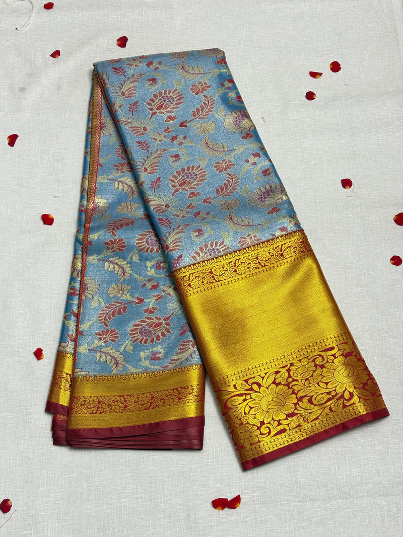 Dharmavaram Imitation Pattu Saree - View 1