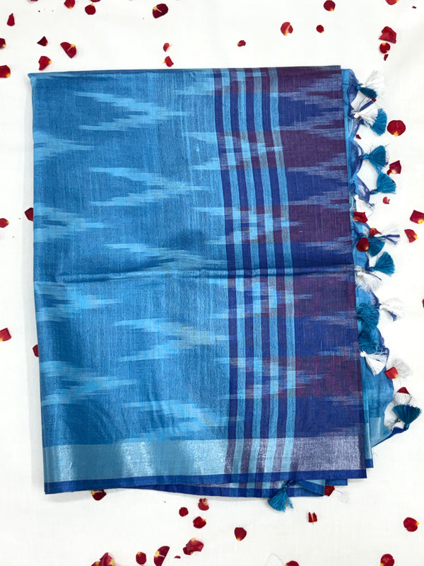 Linen Cotton Saree