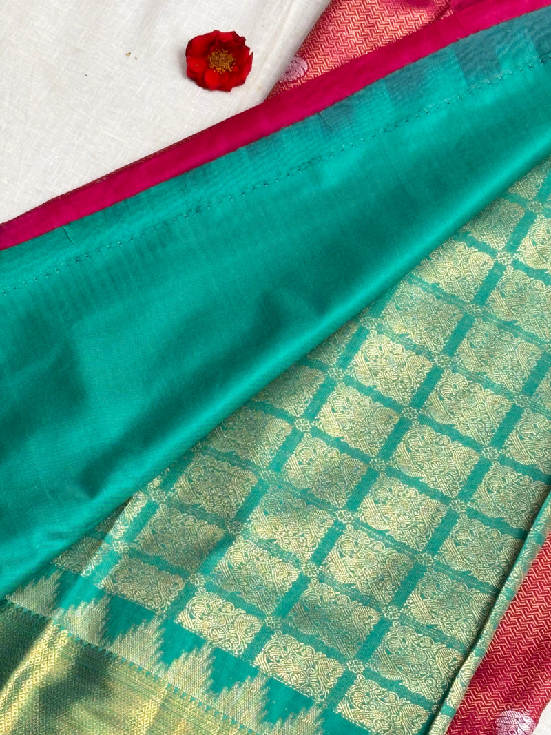 Dharmavaram Imitation Pattu Saree - View 2