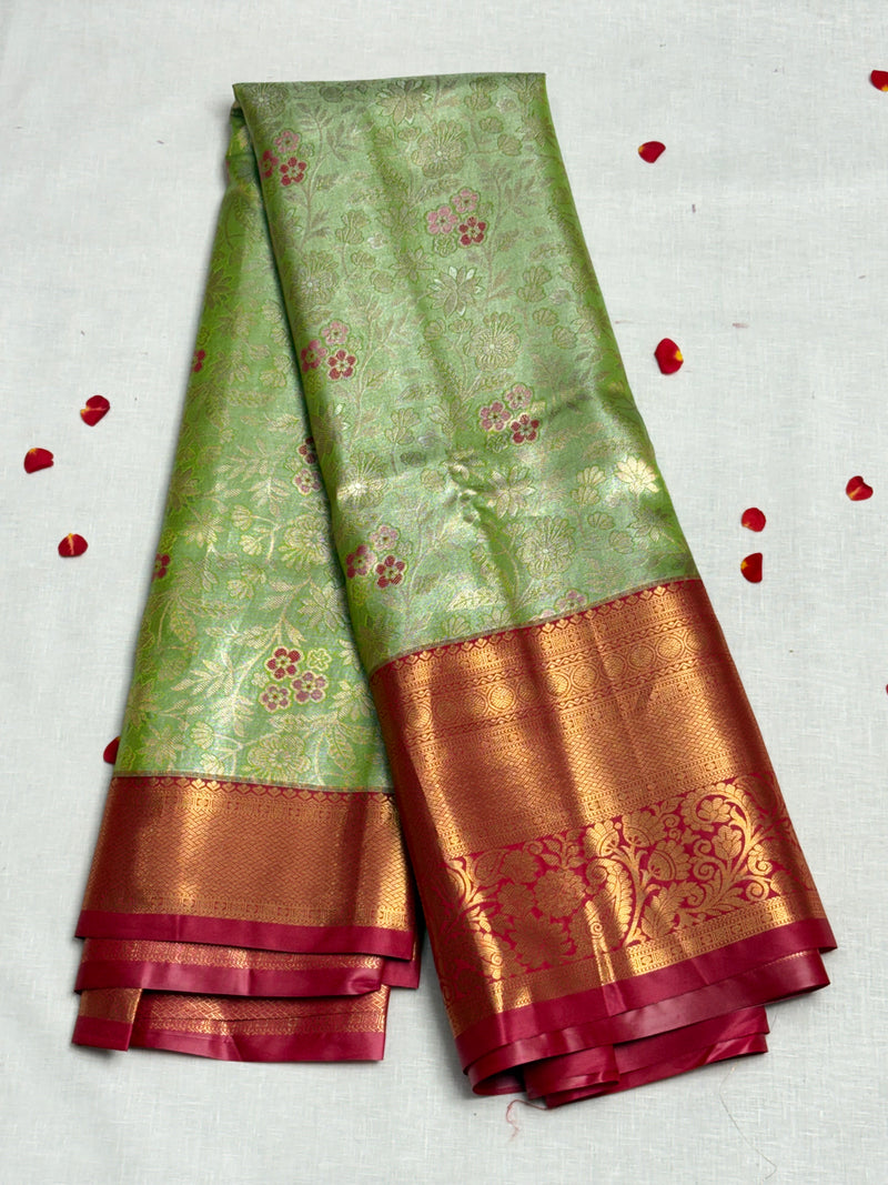 Dharmavaram Imitation Pattu Saree - View 1