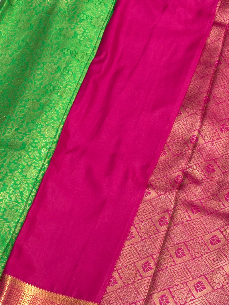 Dharmavaram Imitation Pattu Saree - View 2