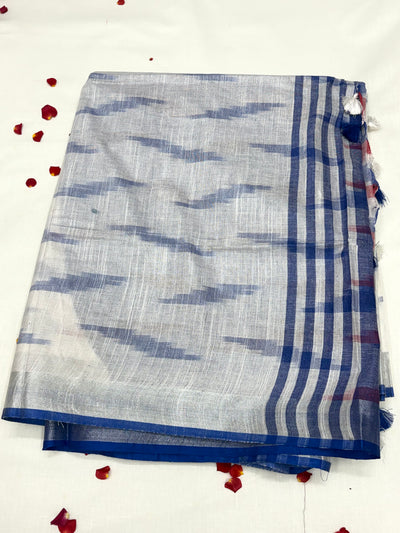Linen Cotton Saree