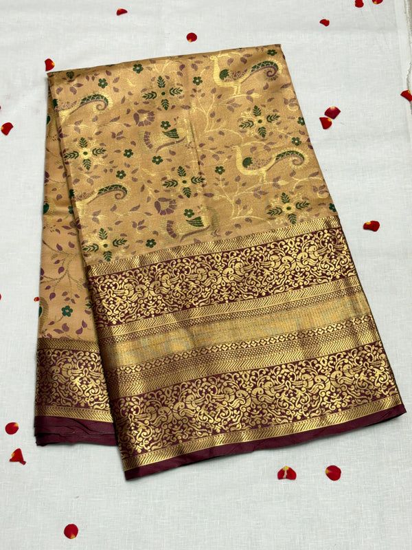 Semi Kanjivaram Pattu Saree
