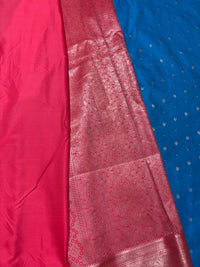 Semi Uppada Pattu Saree view 2