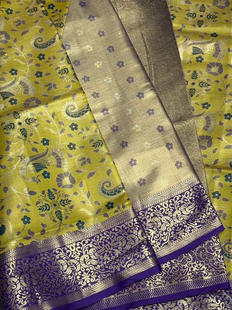 Semi Kanjivaram Pattu Saree - View 2