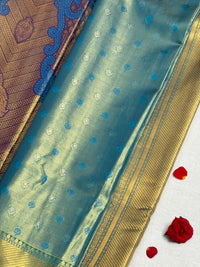 Dharmavaram Imitation Pattu Saree view 2