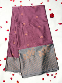 Semi Uppada Pattu Saree view 1