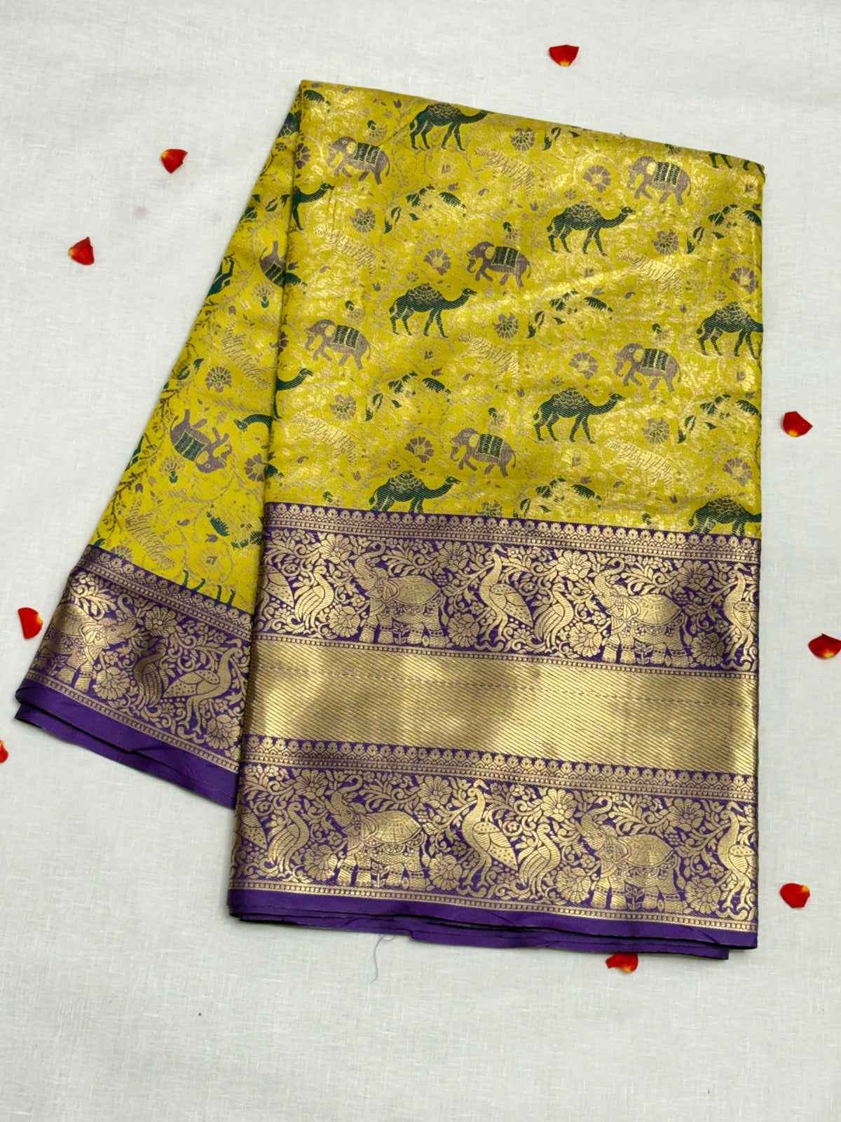 Semi Kanjivaram Pattu Saree