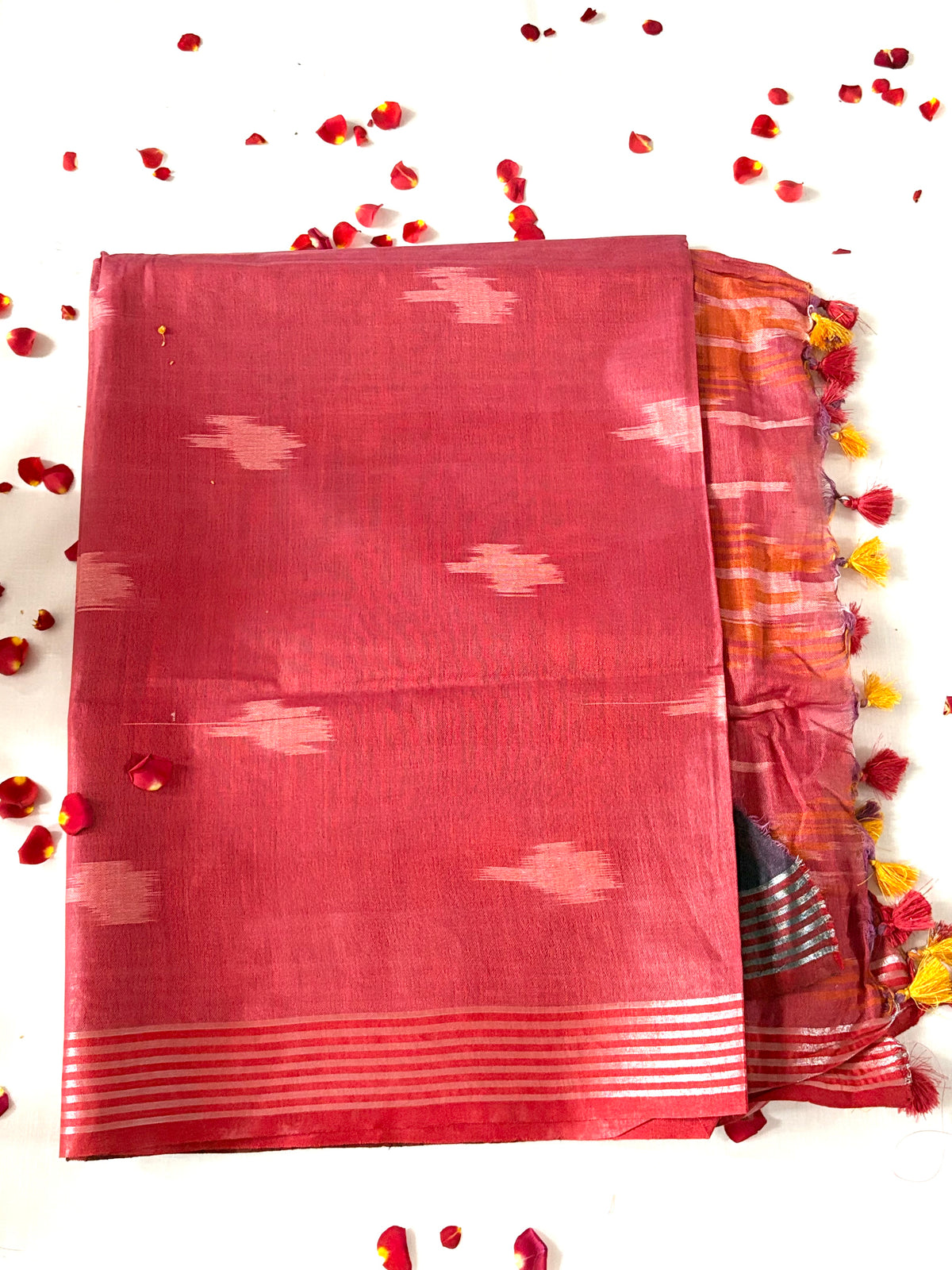 Linen Cotton Saree