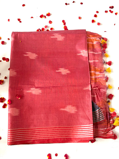 Linen Cotton Saree