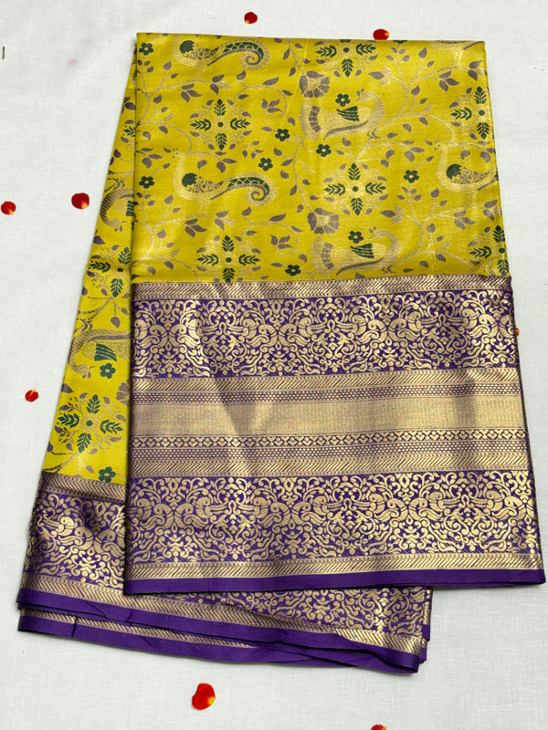 Semi Kanjivaram Pattu Saree