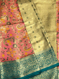 Semi Kanjivaram Pattu Saree view 2