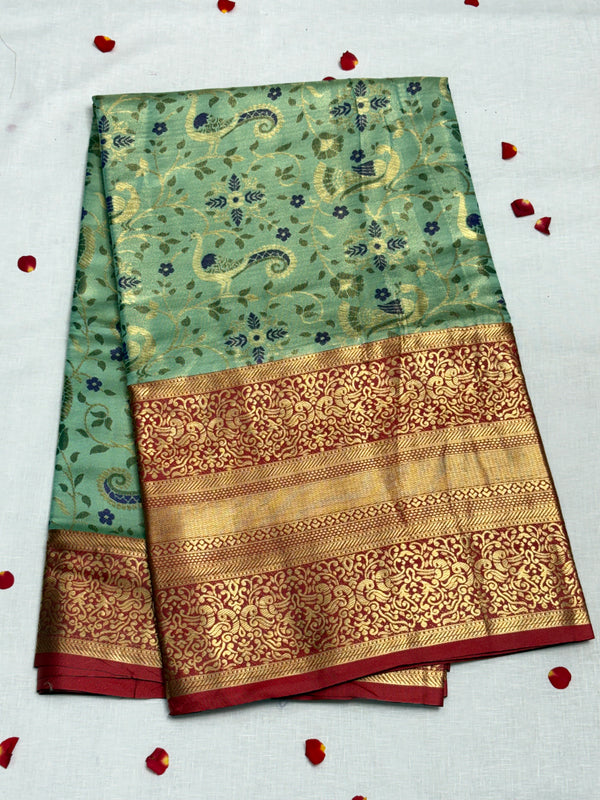 Semi Kanjivaram Pattu Saree