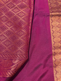 Semi Uppada Pattu Saree view 2