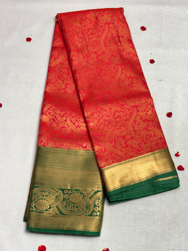 Dharmavaram Imitation Pattu Saree - View 1