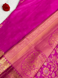 Dharmavaram Imitation Pattu Saree view 2
