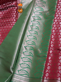 Semi Dharmavaram Pattu Saree — Pastel Collection view 2