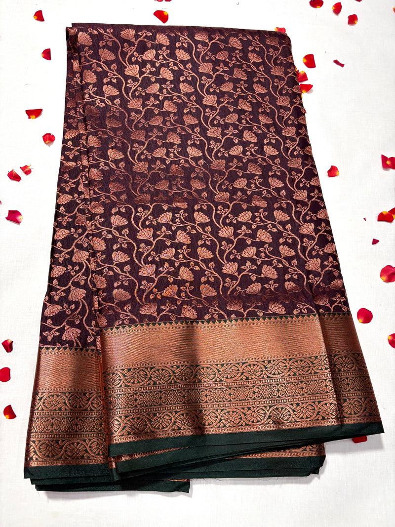 Semi Uppada Pattu Saree - View 1