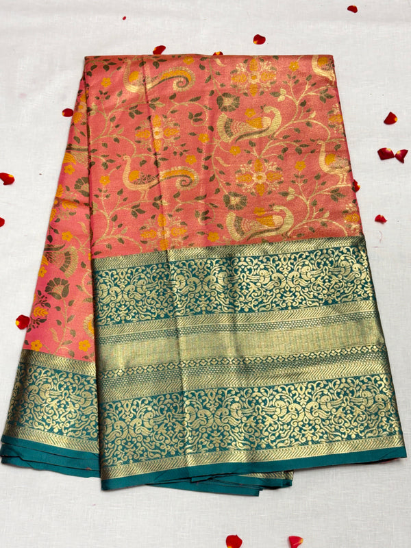 Semi Kanjivaram Pattu Saree