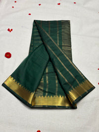 Semi Mangalagiri Cotton Saree view 2