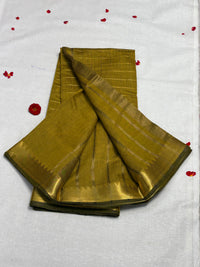 Semi Mangalagiri Cotton Saree view 2