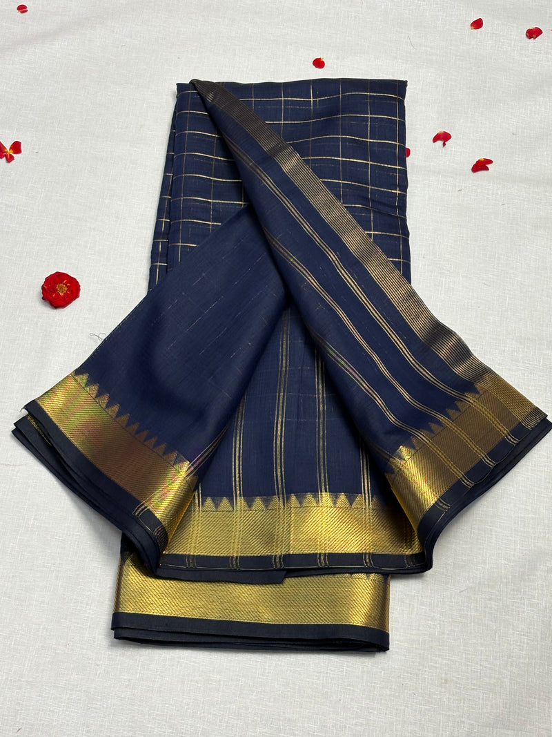 Semi Mangalagiri Cotton Saree - View 2