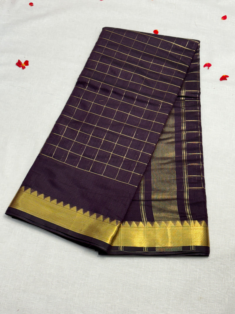 Semi Mangalagiri Cotton Saree - View 1