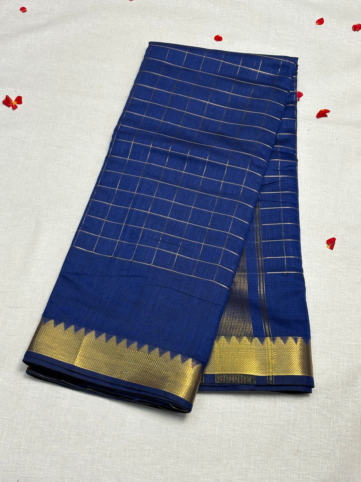 Semi Mangalagiri Cotton Saree