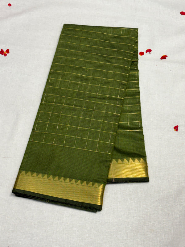 Semi Mangalagiri Cotton Saree