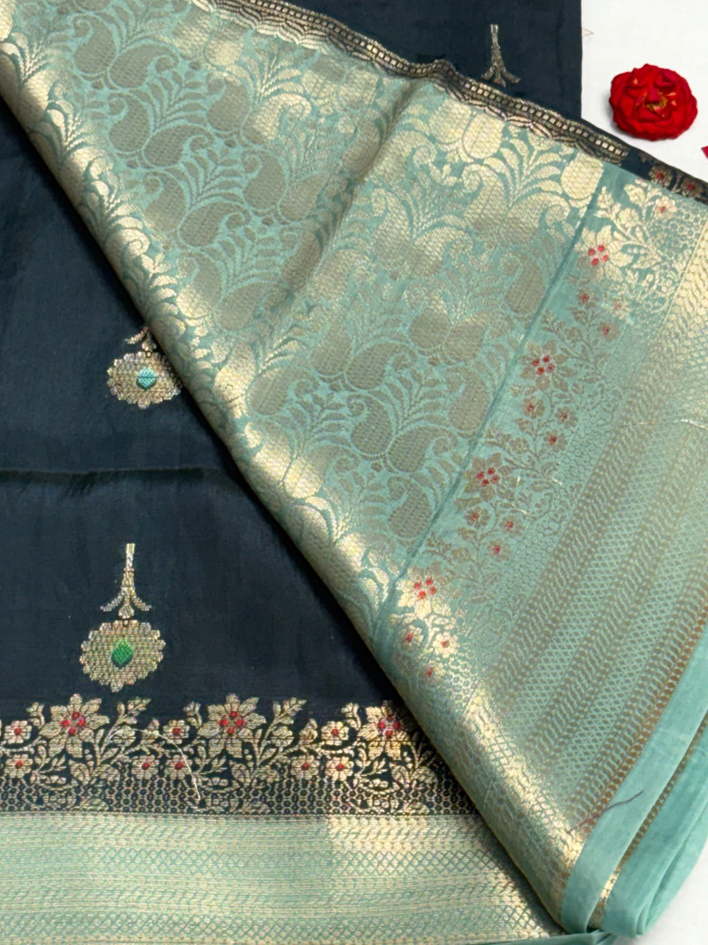 Pure R Mango Saree - View 2