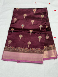 Pure R Mango Saree view 1