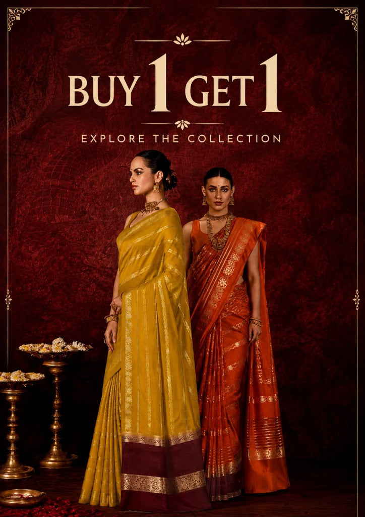 Sri Bhavani Trends Buy 1 Get 1 Saree Collection